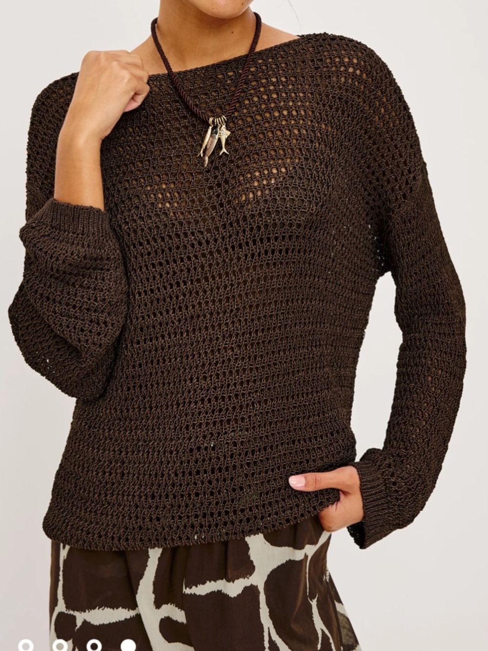 Rails Evangeline Sweater
Espresso $309 (worn only in photo shoot) - Picture 6 of 10
